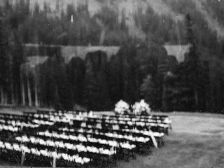 Ceremony: chair, row