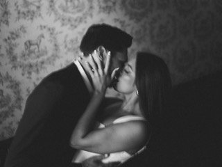 The Couple: couple, forehead, kiss, love, share