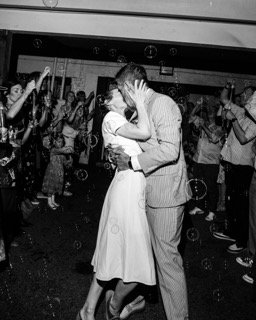 The Couple: bride, bubble, confetti, couple, dance, dance floor