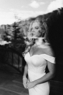 The Couple: wedding dress, cigarette, dress, gown, shoulder, smoke