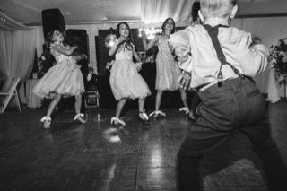 Dancing: child, dance, dance floor, dress, floor, flower girl