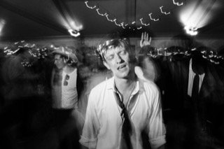 Dancing: ceiling, club, crowded, dance, dance floor, dress shirt