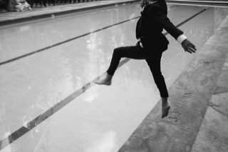 Details and Moments: athletic, ballet dancer, business suit, flip, jump, skate