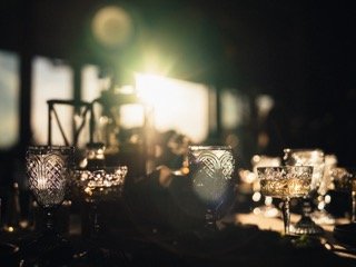 Details and Moments: lamp, candle holder, cup, table, dinning table, light
