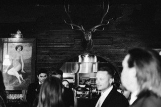 Details and Moments: antler, crowd, crowded, gathering, moose, poster