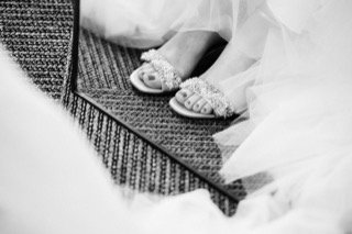 Getting Ready: wedding dress, bride, carpet, dress, floor, flower girl